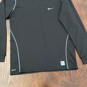 Nike Black Long Sleeve Top
